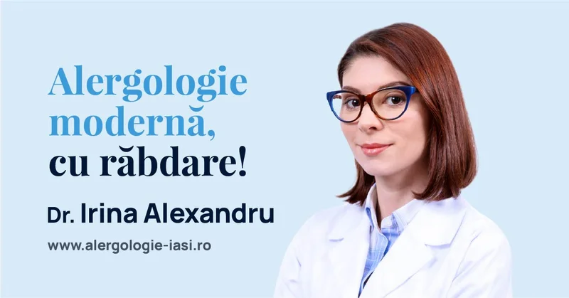 Logo Alergologie • Dr. Irina Alexandru