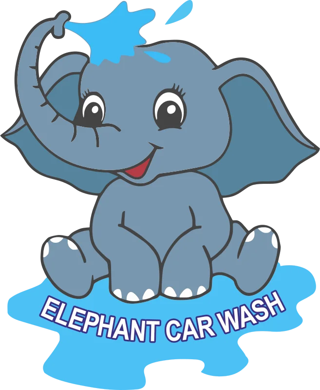 Logo Elephant Car Wash