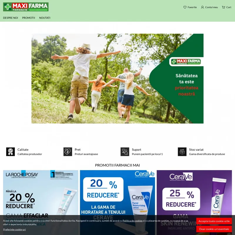 Logo Maxifarma.ro