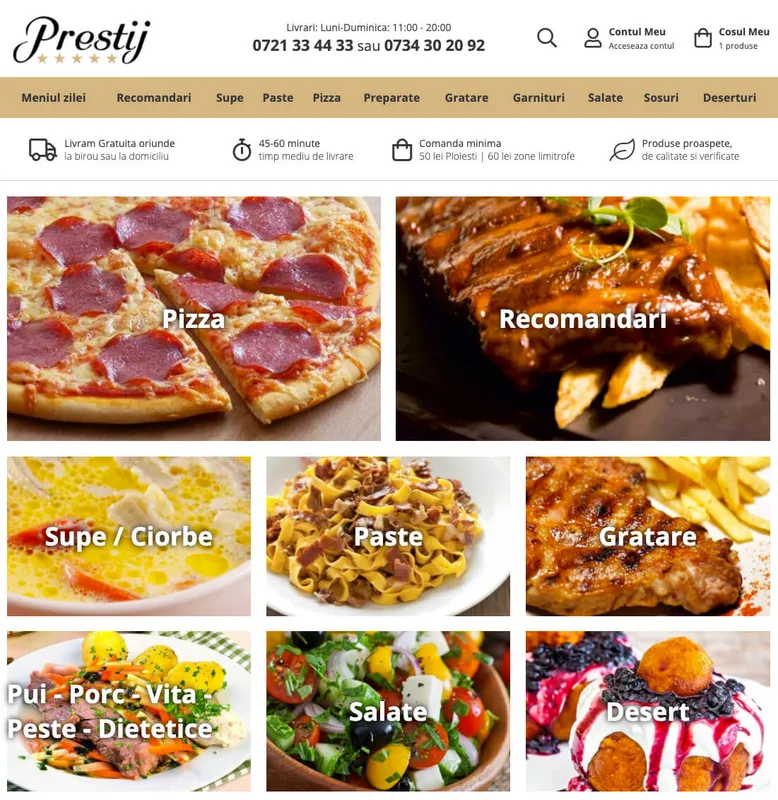 Logo Restaurant Prestij
