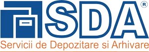 Logo SDA - Servicii de Depozitare si Arhivare