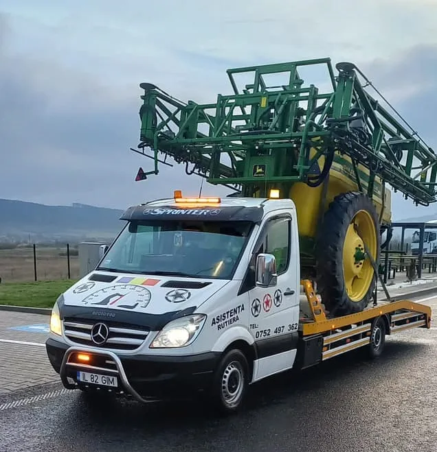 Tractări auto Fetești — non-stop