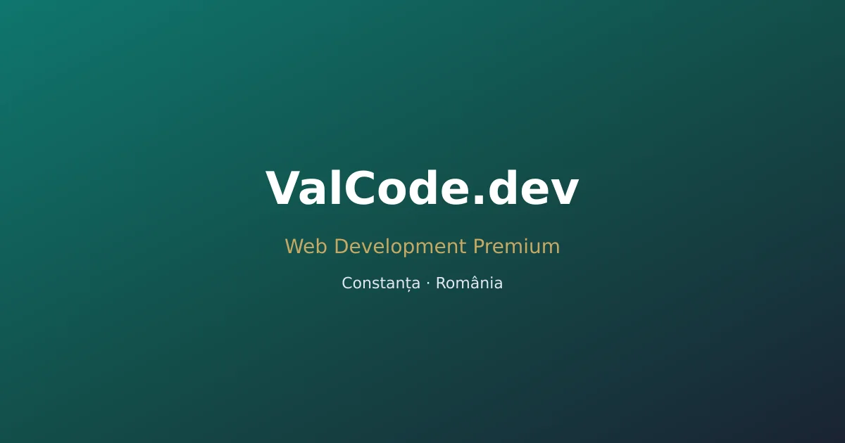 Logo VALCODE DEV SRL
